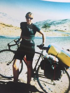 Mum, about 20, bike touring across Turkey